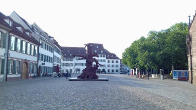 Basel vor dem Sturm; Foto Stefan Kobel

