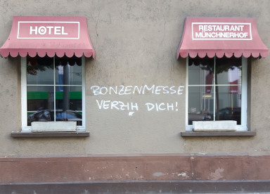 Auch Agitation will gelernt sein; Foto Stefan Kobel