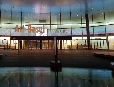 Mögen die Spiele beginnen: Art Basel; Foto Stefan Kobel 