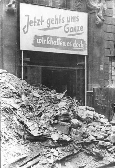 Berlin in Trümmern nach Abzug der Sammler? Foto Bundesarchiv via Wikimedia