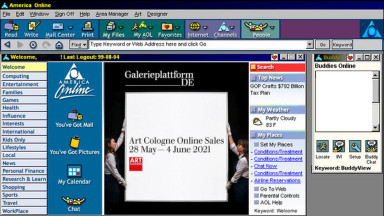 AOL Cologne - Galerieplattform_DE; Collage Stefan Kobel