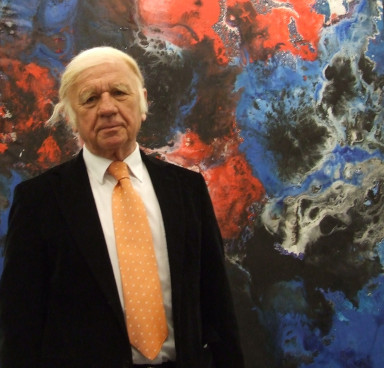 Unter Fälschungsverdacht: Heinz Mack; Foto Stefan Kobel