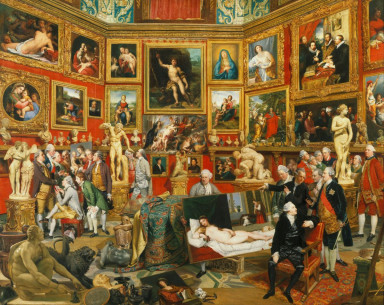 Nicht neu: Art as an Asset, hier: Johann Zoffany, Die Tribuna der Uffizien