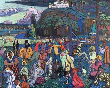Wassily Kandinsky, Das Bunte Leben, Lenbachhaus München