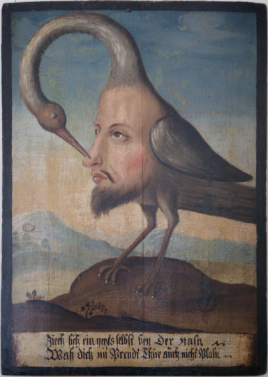 Soll sogar Megagaleristen widerfahren: Selbsterkenntnis; Bild Javier Carro via Wikimedia