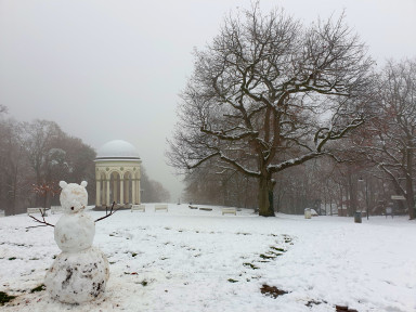 Der Winter 2020 fand an einem Dienstag statt. Foto Stefan Kobel