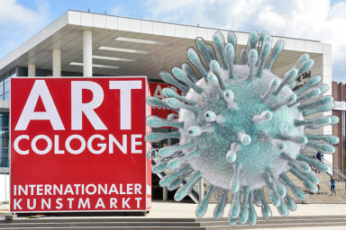 Fest im Griff von Corona; Bild Artmagazine.cc