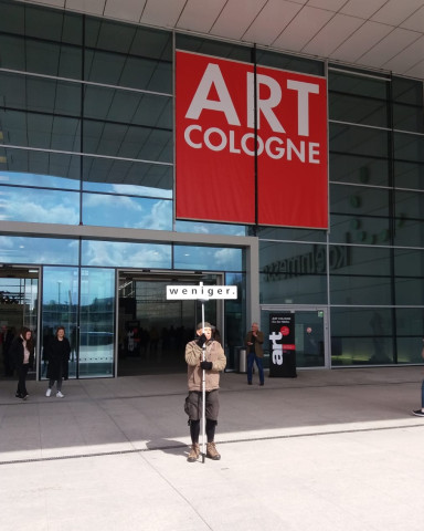 Weniger ist manchmal mehr: Art Cologne; Foto Jutta Dahmen