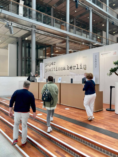 Einzige verbliebene Kunstmesse in Berlin: Positions; Foto Heinrichs Carstens