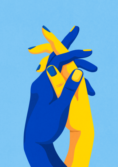 Eglė Plytnikaitė, I stand with Ukraine, frei via creativesforukraine.com
