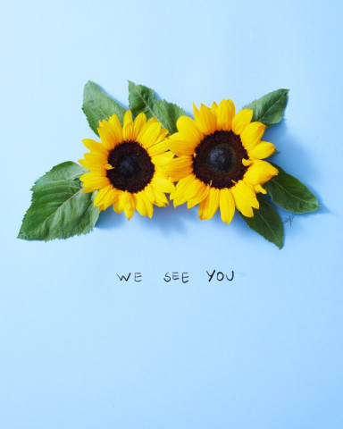 Miglė Kartanaitė, We see you; ; frei via creativesforukraine.com