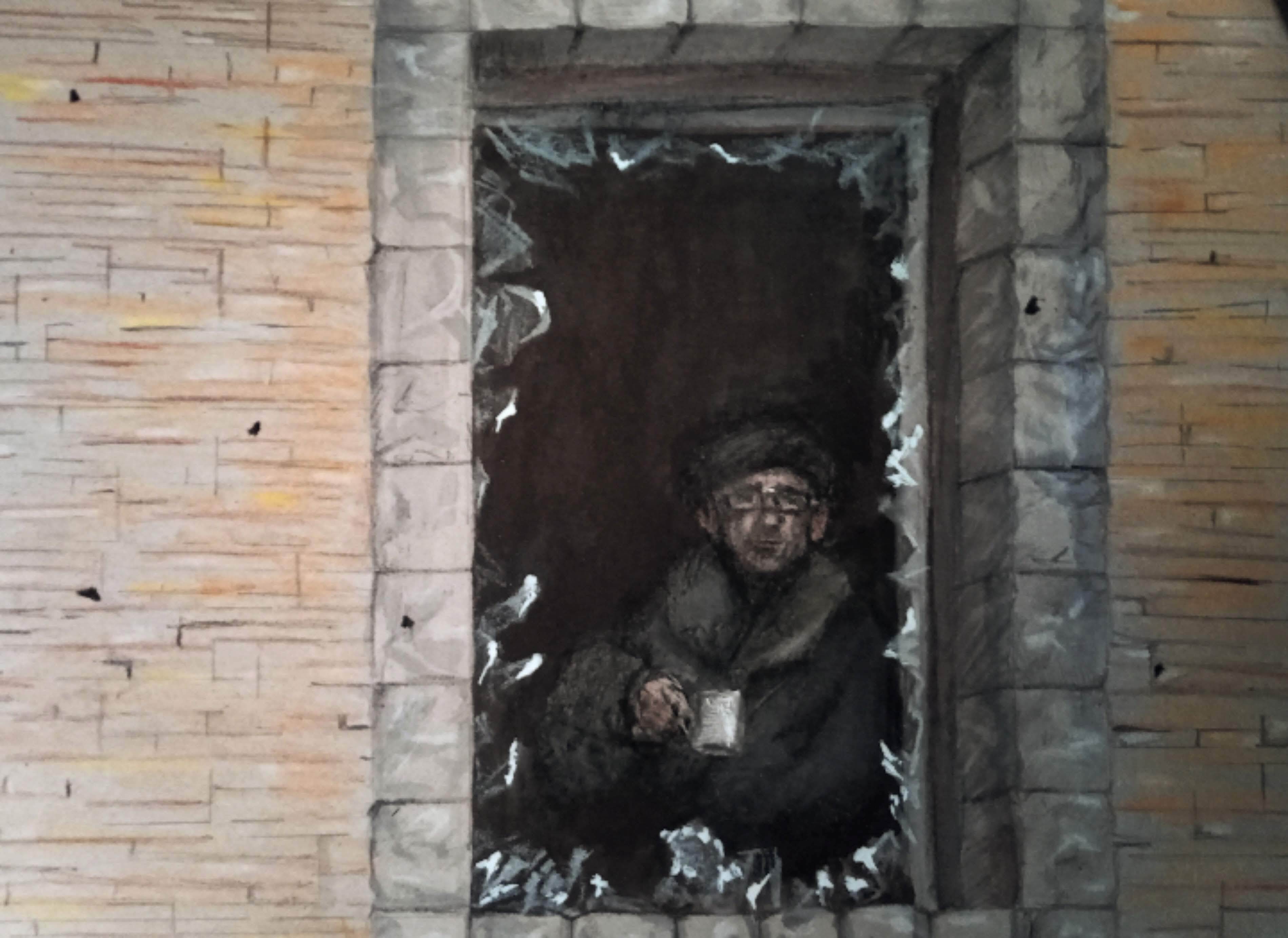 Anastasia Kozyrieva, A look at the war; free via creativesforukraine.com