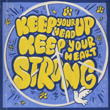 Louise Sterling "Stay Strong"; frei via creativesforukraine.com
