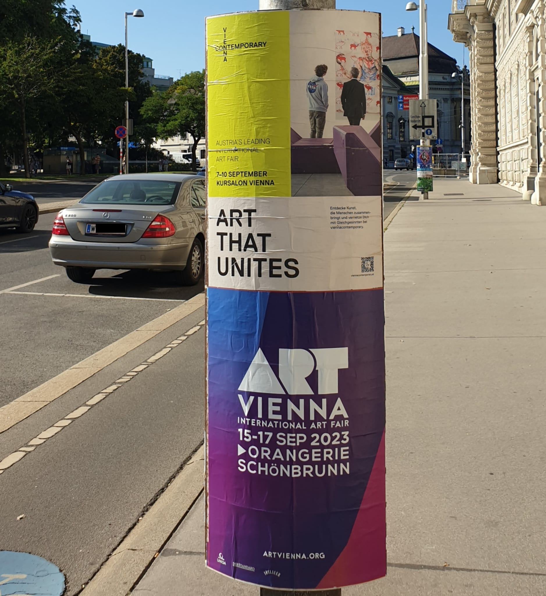 Not quite Viennacontemporary's partner of choice (above); Photo Stefan Kobel