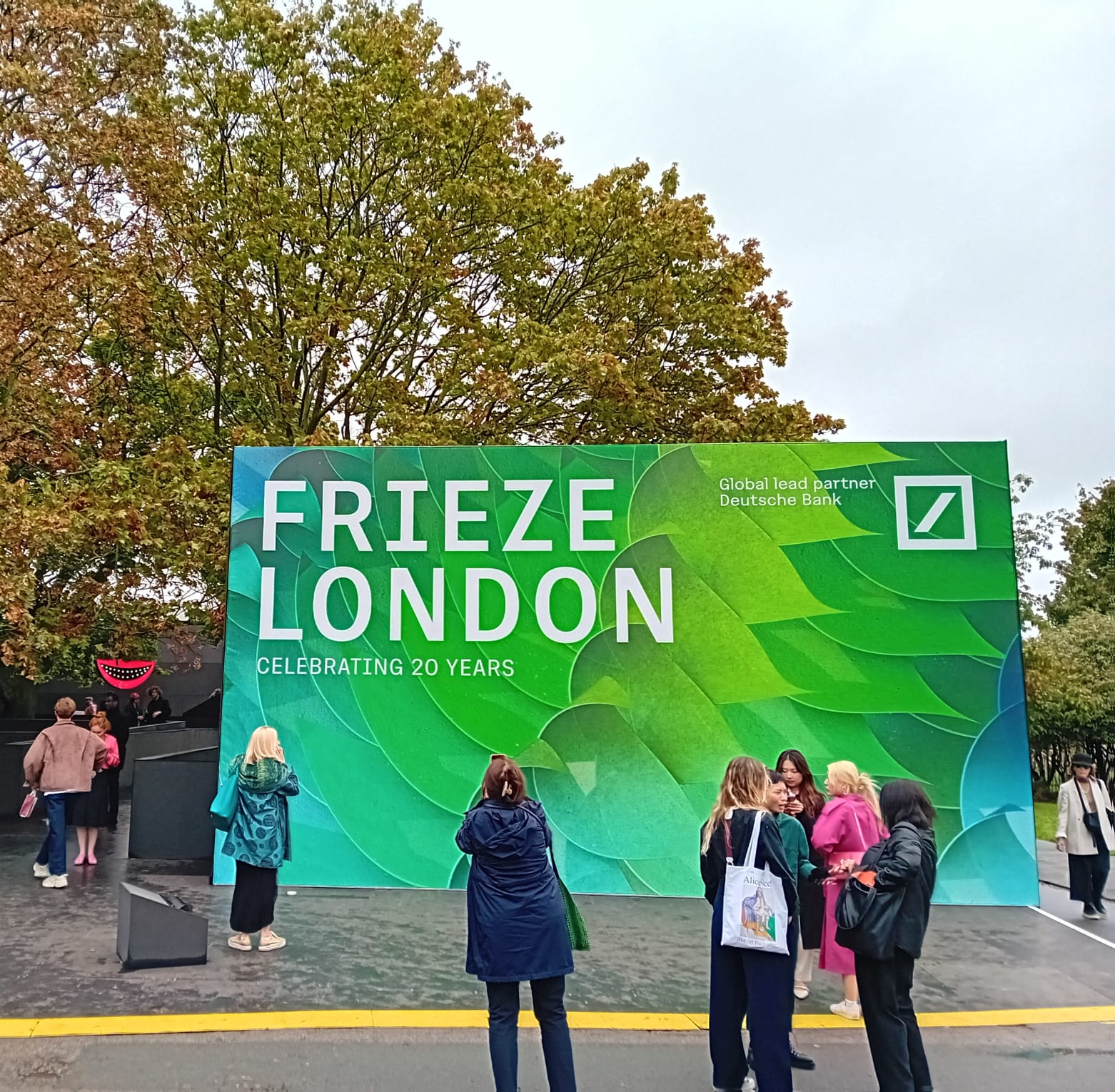 20 years Frieze London; photo Stefan Kobel