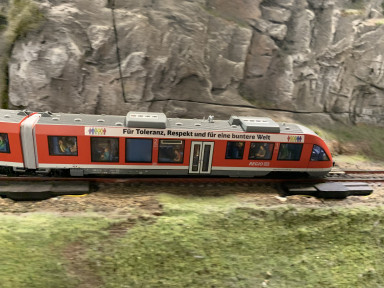 Für eine buntere Welt - auch im Miniaturwunderland in Hamburg