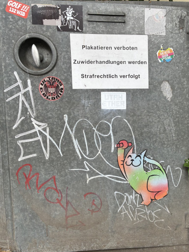 Gegen die Tristesse, gesehen in Köln , Photo Stephan Zilkens