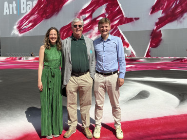 Unser Team auf der Art Basel, Photo Marlis Zilkens