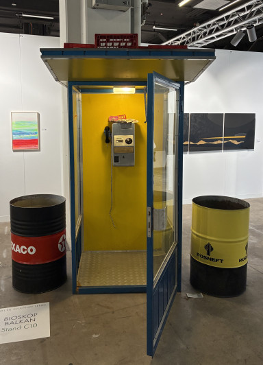 Aleksandr Denic, Exposition Coloniale, seen at Bioskop Balkan Gallery, Belgrade exposed at Volta 2025; Photo: Stephan Zilkens