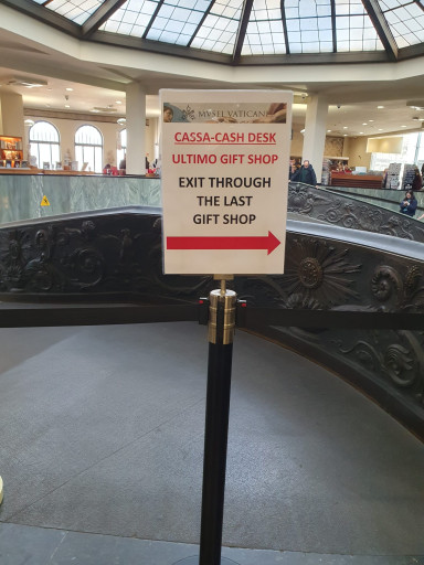 Real-life satire, here: Vatican; photo Stefan Kobel