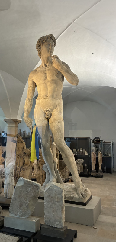 David ist Ukrainer - Gesehen im Albertinum, Dresden - Photo Stephan Zilkens