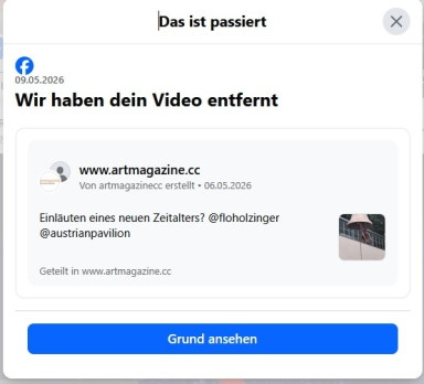 Biennale-Zensur bei Facebook und Instagram