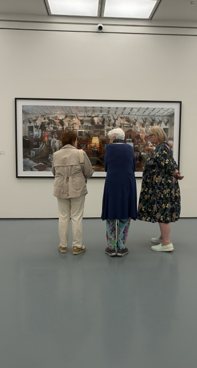 Looking at Boris Becker, Big art Exhibition Düsseldorf, Photo: Stephan Zilkens