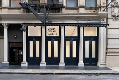The new home of David Nolan Gallery, New York; photo private